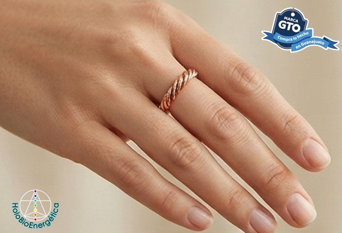 Anillo De Cobre Unitalla Ajustable