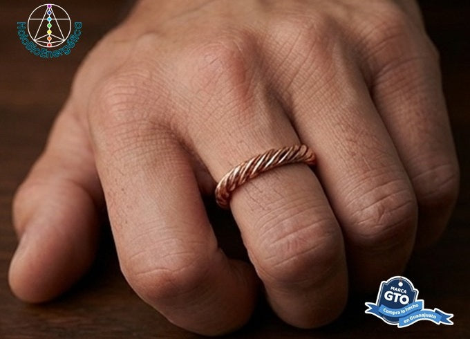 Anillo De Cobre Unitalla Ajustable