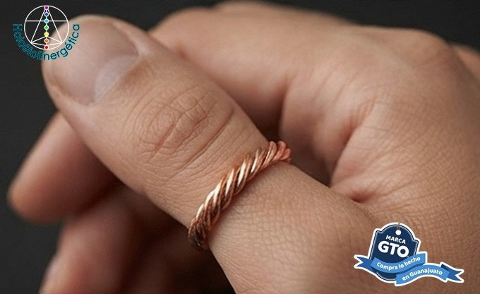 Anillo De Cobre Unitalla Ajustable