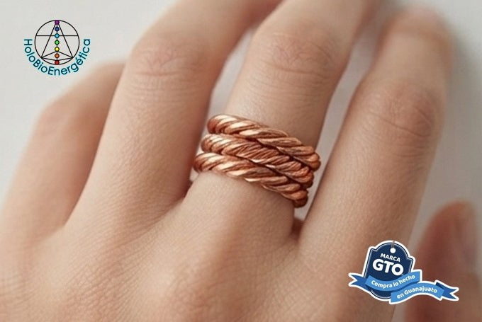 Anillo De Cobre Unitalla Ajustable