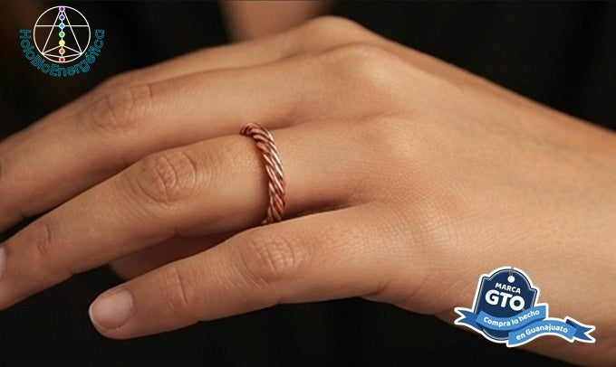 Anillo De Cobre Unitalla Ajustable