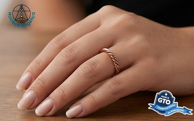 Anillo De Cobre Unitalla Ajustable
