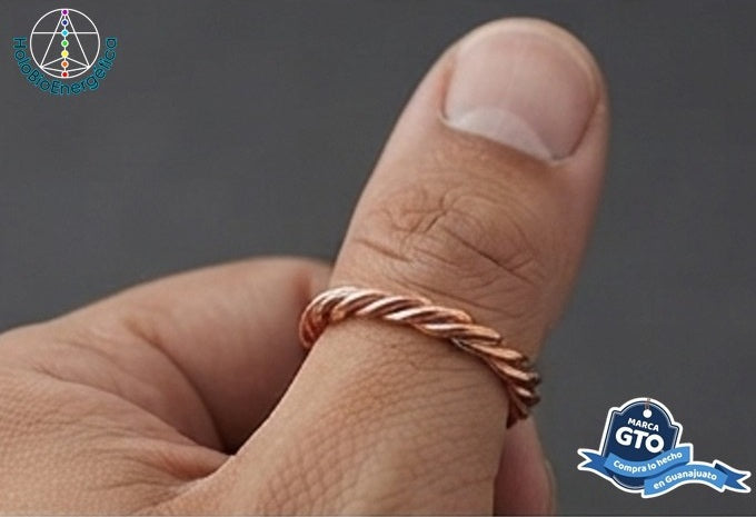 Anillo De Cobre Unitalla Ajustable