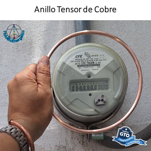 Anillo Tensor de Cobre para medidor de luz