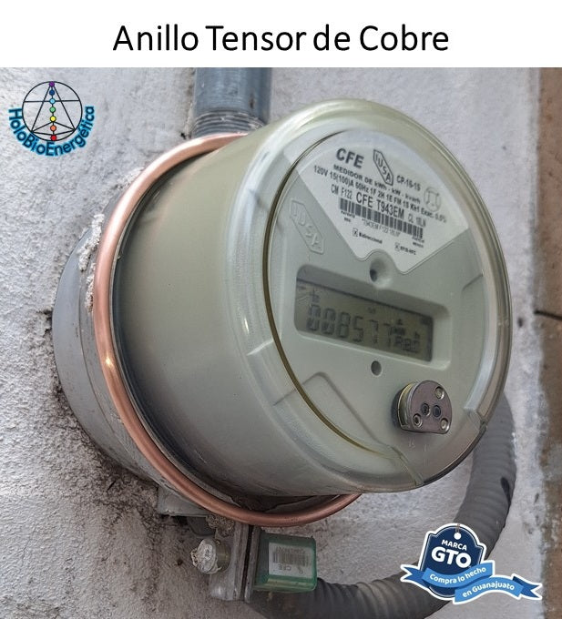 Anillo Tensor de Cobre para medidor de luz