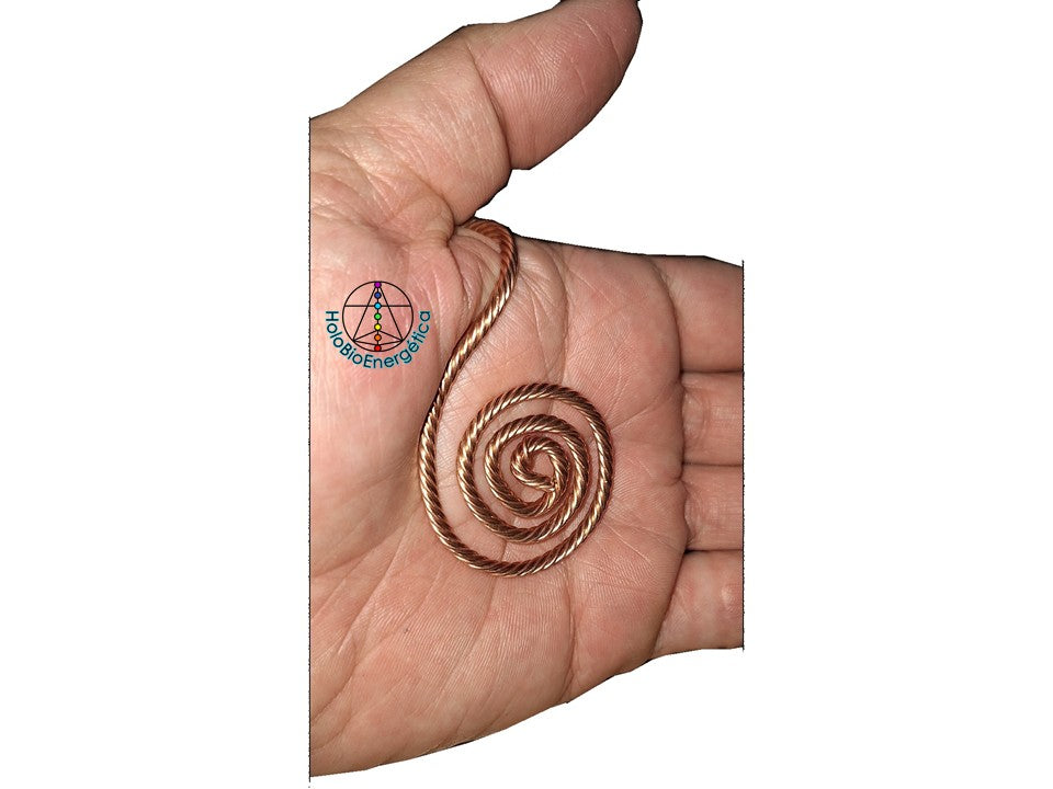 Espirales Carpianos Para Reiki De Cobre