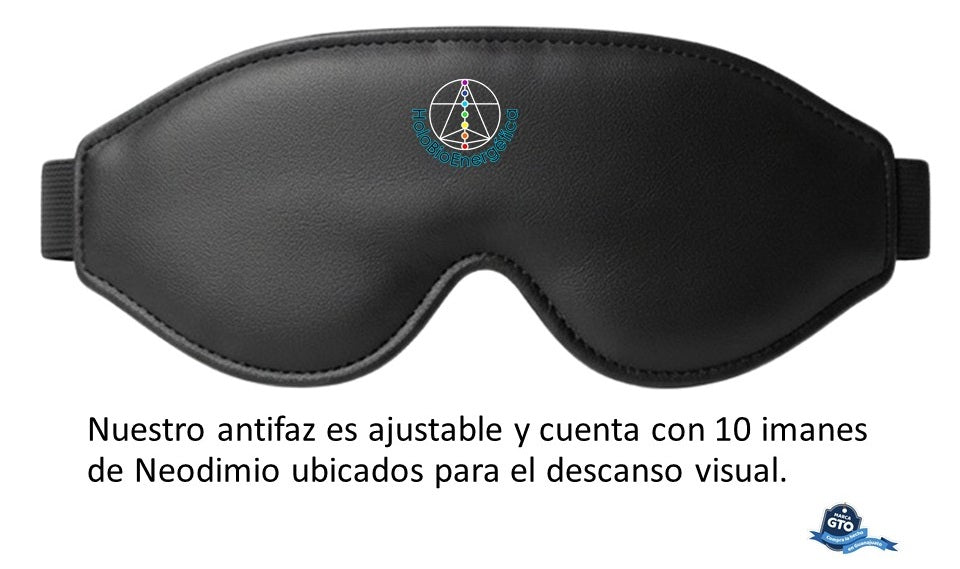 Antifaz De Descanso Biomagnetismo Con 10 Imanes De Neodimio