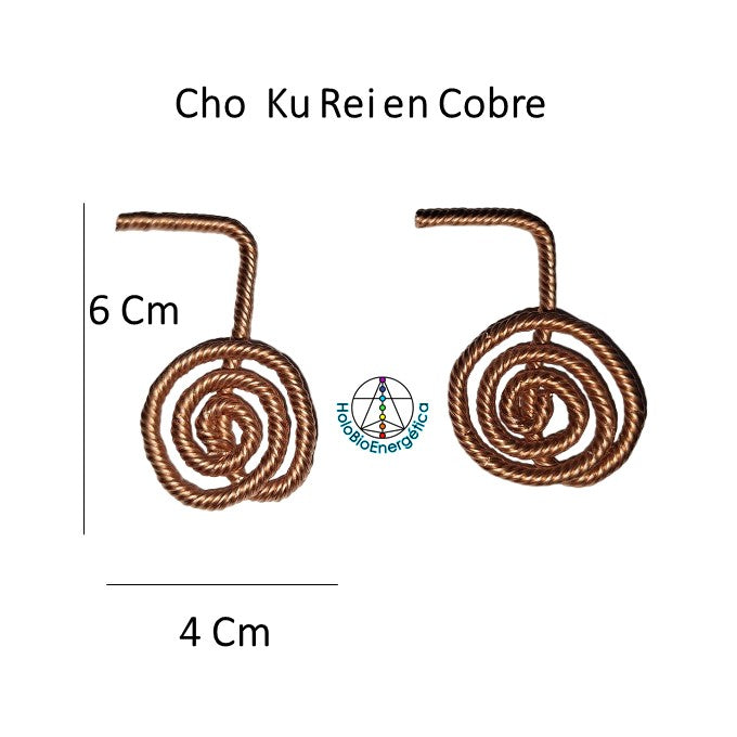 Cho Ku Rei De Cobre Para Reiki Sanacion Meditacion 2 Piezas