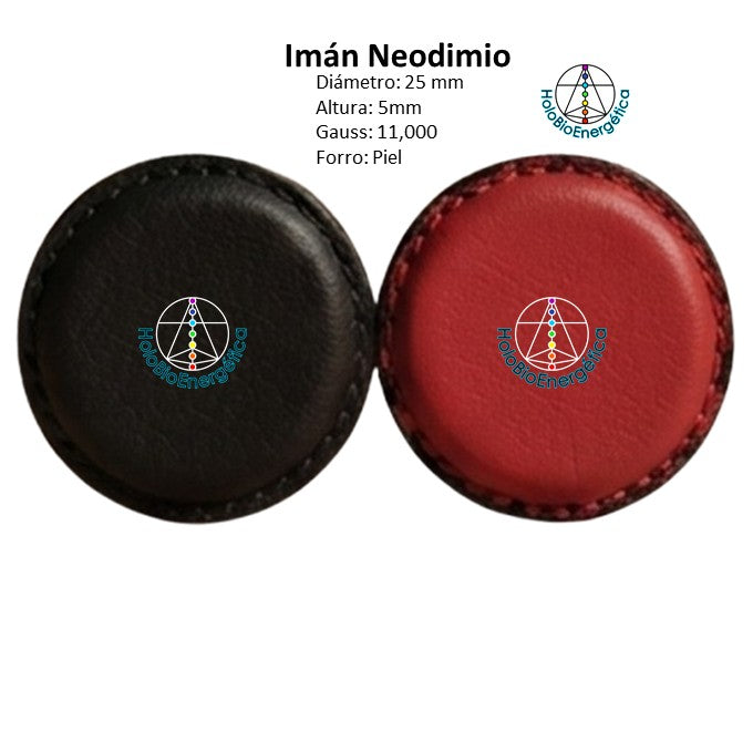 Imanes Biomagnetismo De Neodimio Forrados 25mm X 5mm Paq 10