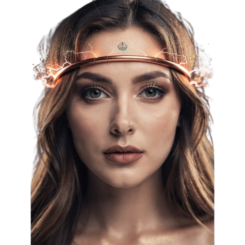 Diadema Tiara De Cobre