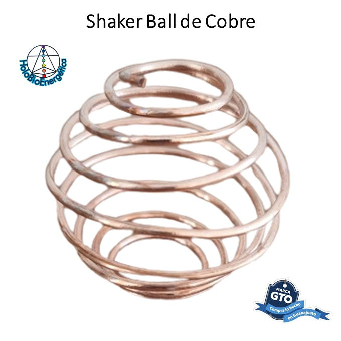 Shaker Ball de Cobre (2 piezas)