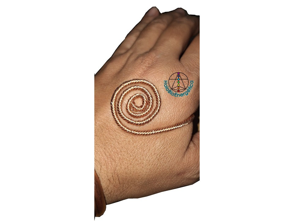 Espirales Carpianos Para Reiki De Cobre