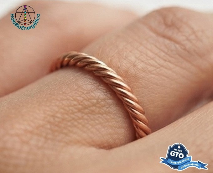 Anillo De Cobre Unitalla Ajustable
