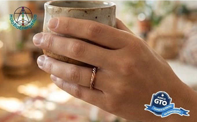 Anillo De Cobre Unitalla Ajustable