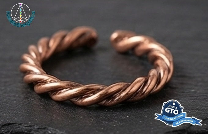 Anillo De Cobre Unitalla Ajustable