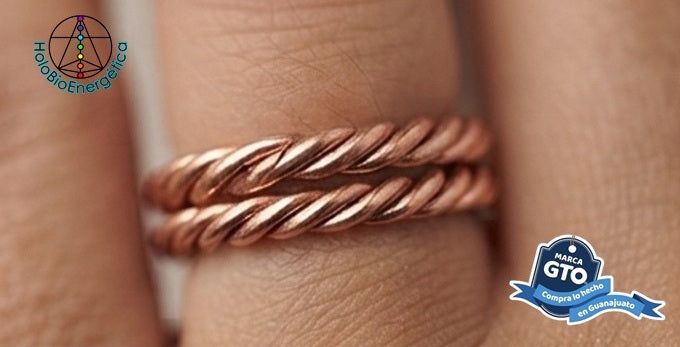 Anillo De Cobre Unitalla Ajustable