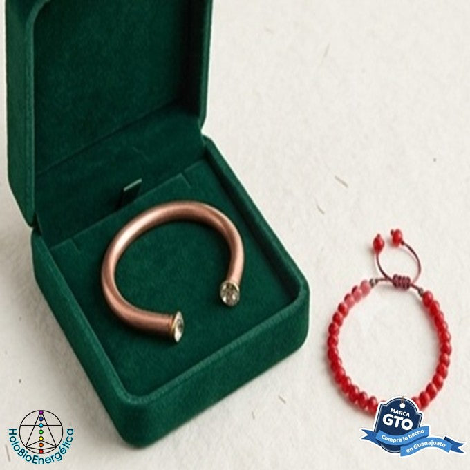 Pulsera Brazalete De Cobre Para Mujer 16 Cm