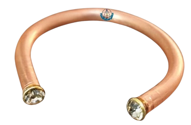 Pulsera Brazalete De Cobre Para Mujer 16 Cm